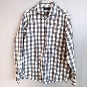 Cotton Plaid Button Up